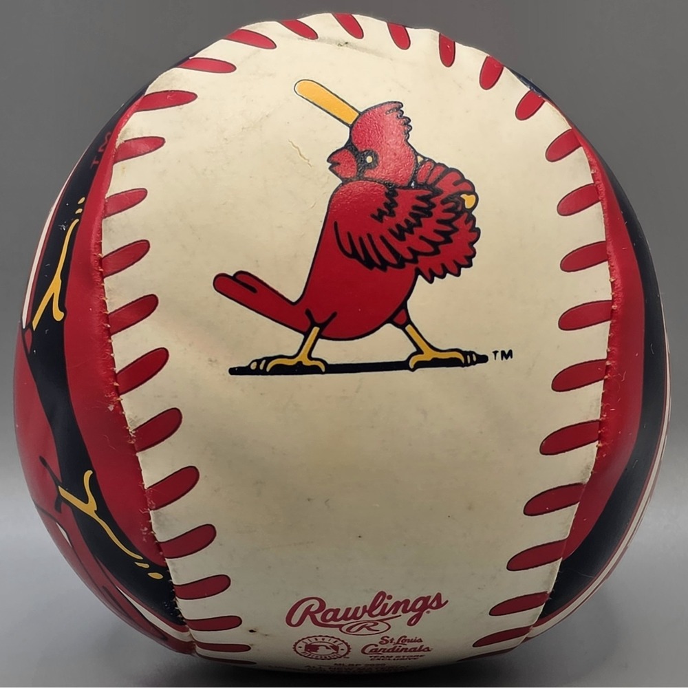 St. Louis Cardinals Rawlings Plush Foam Baseball Team Store Exclusive 2020 NWT
